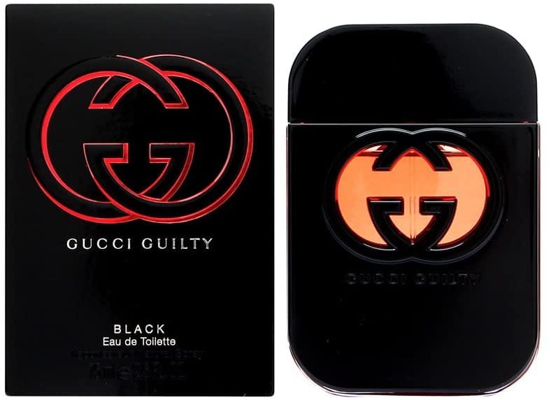 Gucci Perfume - Gucci Guilty Black - perfumes for women, 75 ml - EDT Spray - Black.