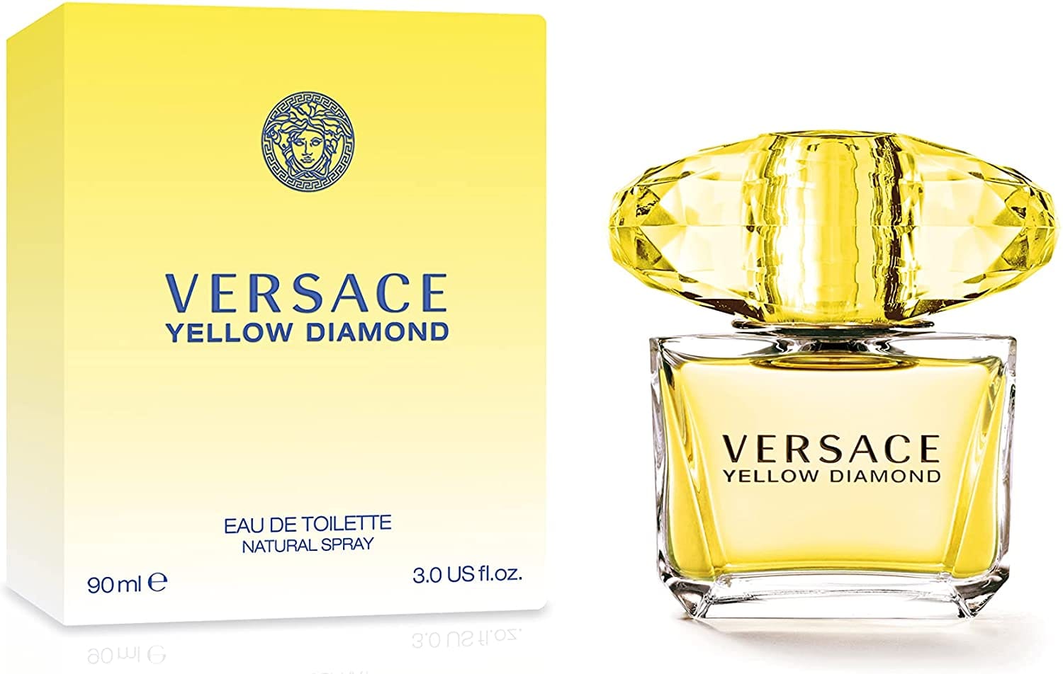 Versace Yellow Diamond by Versace for Women - Eau de Toilette, 90ml, VER520032