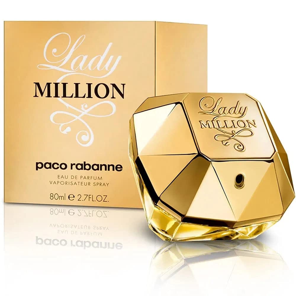 Paco Rabanne Lady Million Eau De Parfum For Women, 80 ml
