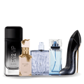 Carolina Herrera 212 VIP Black For Men Eau de Parfum 100ml Tester + Carolina Herrera Good Girl Eau de Parfum Supreme for Women 80ml Tester + LATTAFA ECLAIRE (W) EDP 100ML + Cerruti 1881 Black